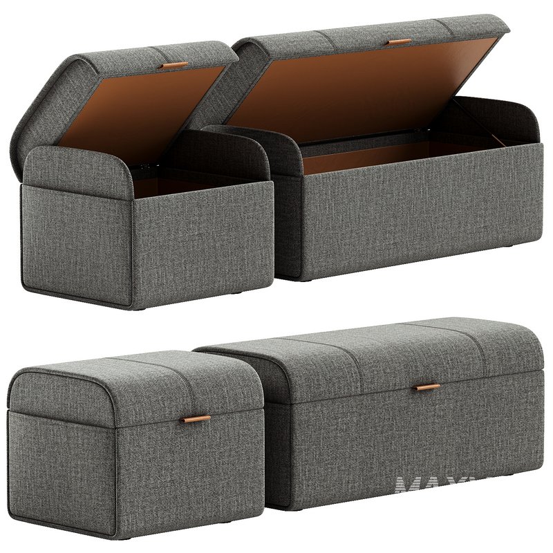 Adley pouf - Image 1