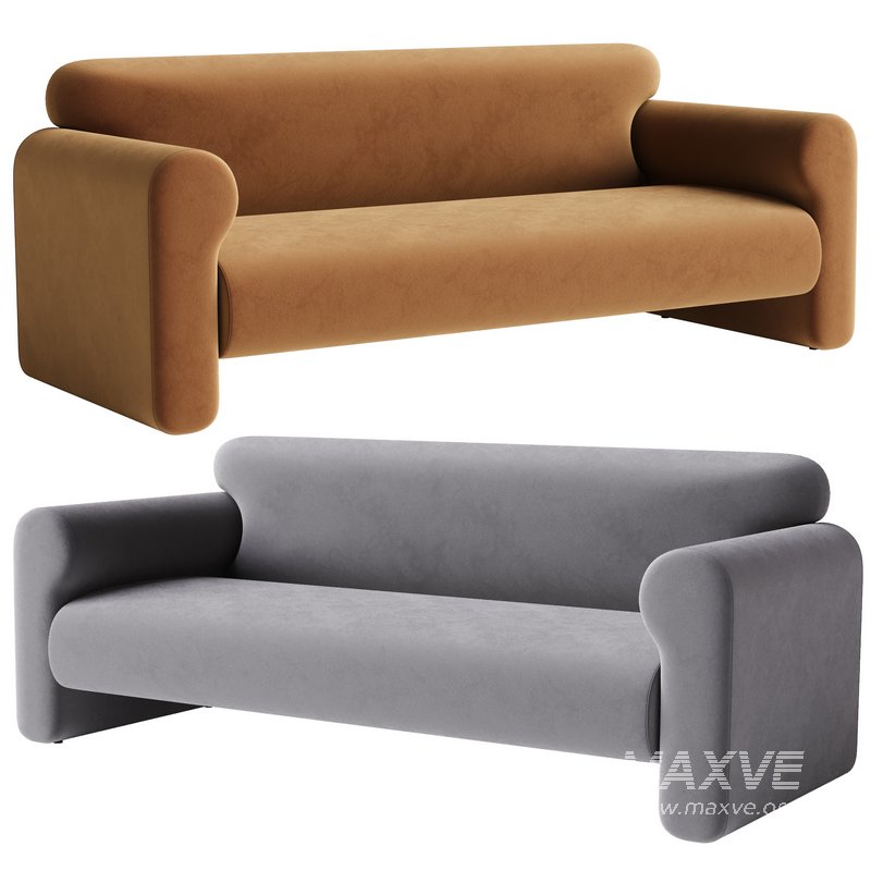 Gala Reverse Roll Arm Sofa - Image 1