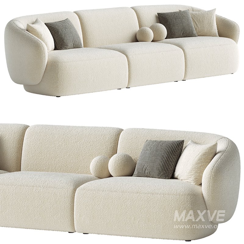 Auburn Performance Fabric Extended Sofa - Image 1