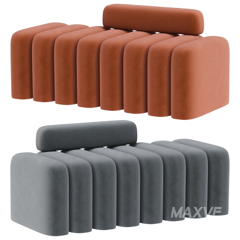 Sofa Solid 2 Seater - Image 1