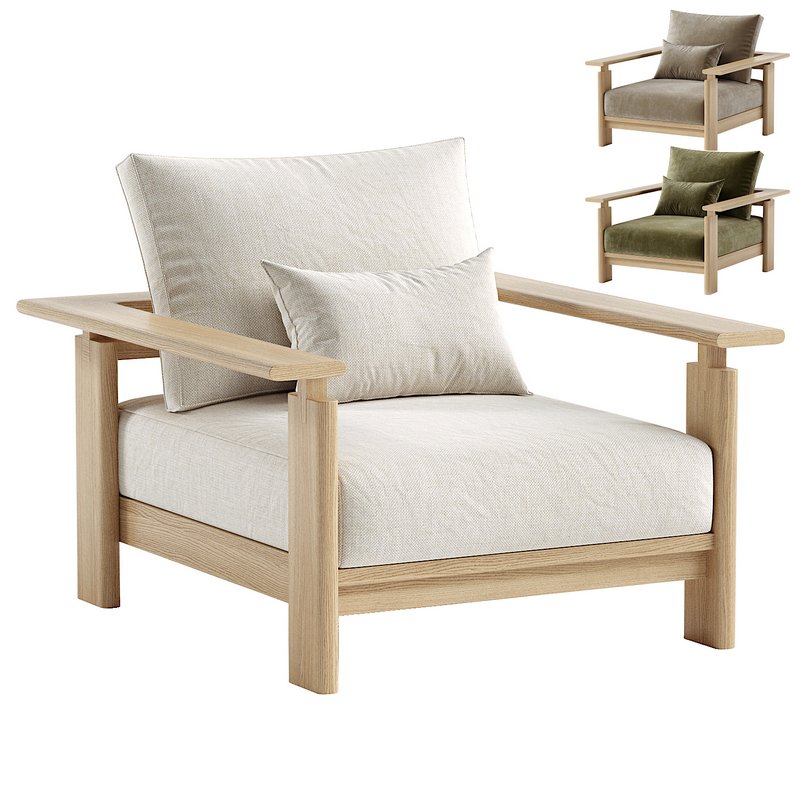 Samsa Lounge Chair - Image 1