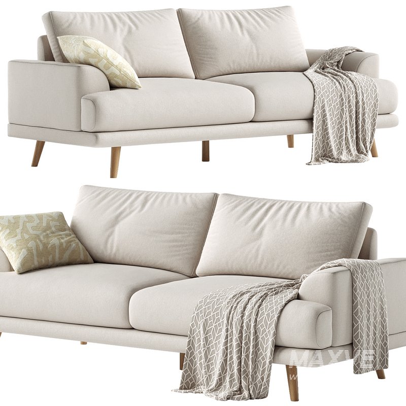Karin 3 seater sofa - Image 1
