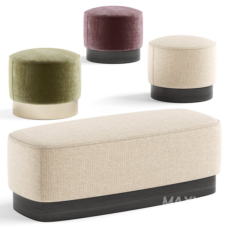 Joey ottoman - Image 1