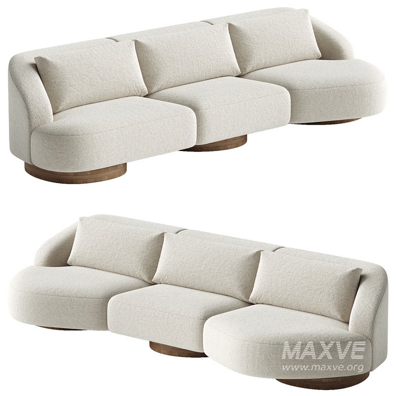 ATHENA 4-SEATER BUTTERFLY SOFA - Image 2