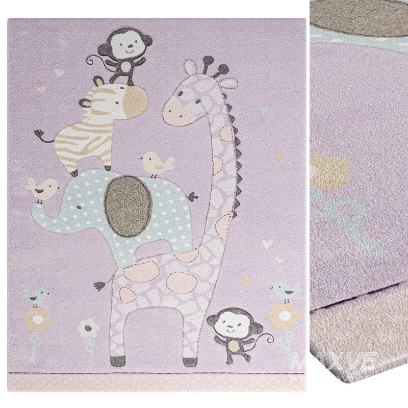 CRK120V Carousel Kids Area Rugs By SAFAVIEH - Image 2