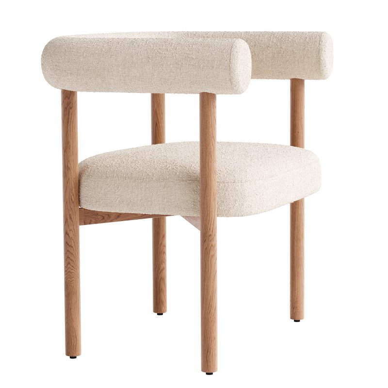 Mazz Boucle Dining Chair - Image 2