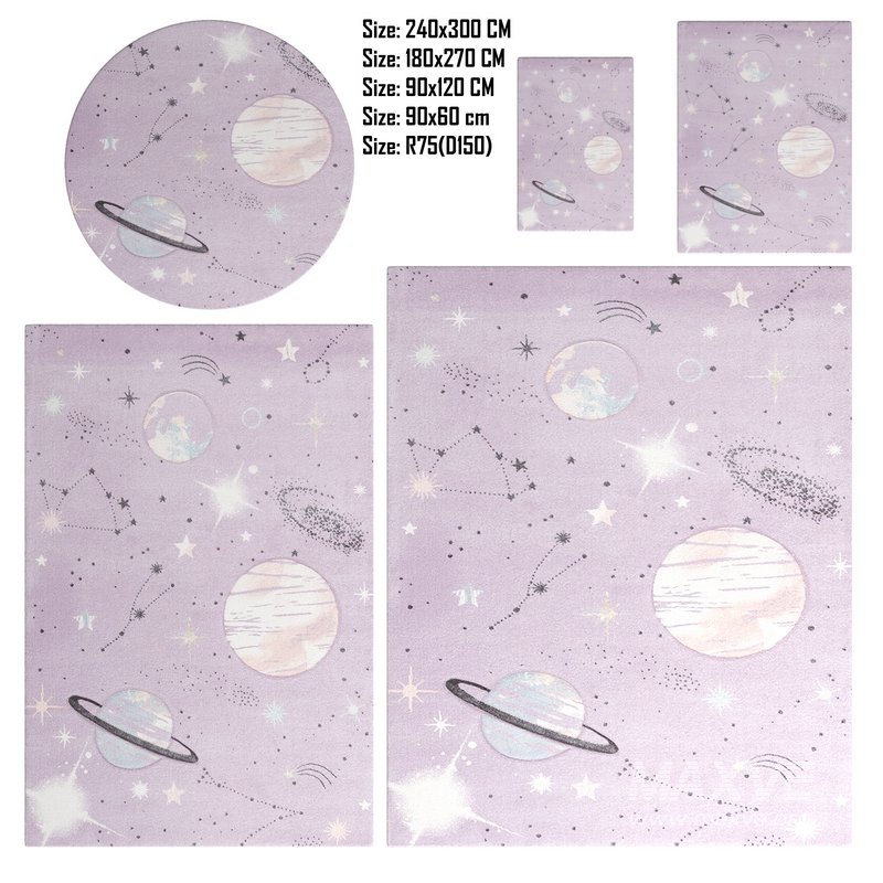 CRK122V Carousel Kids Area Rugs By SAFAVIEH - Image 5