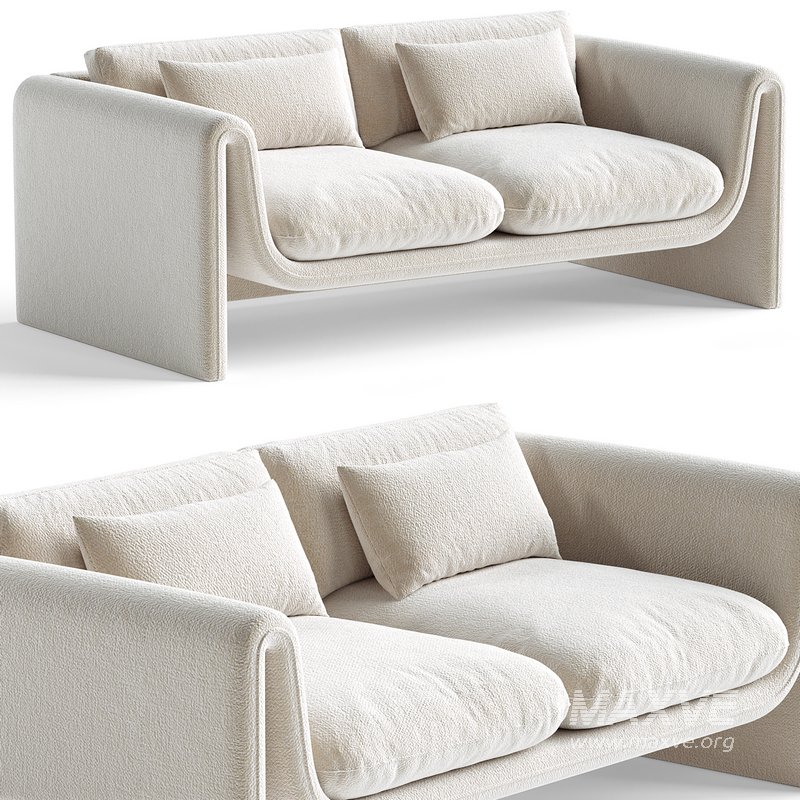 Memory Foam Modern Sofa - Image 2