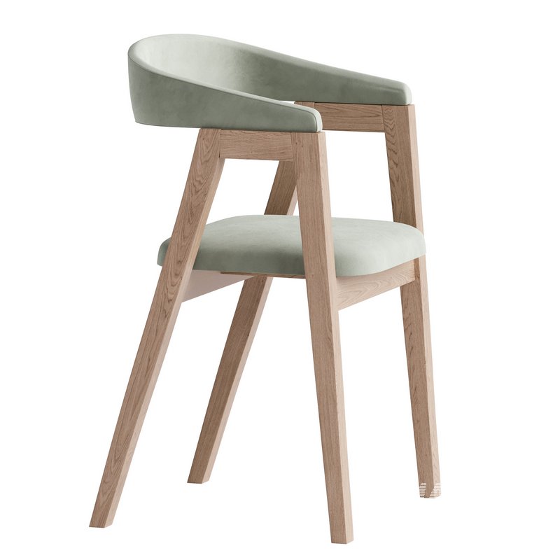 Chair Trevor Textile Gray - Image 2