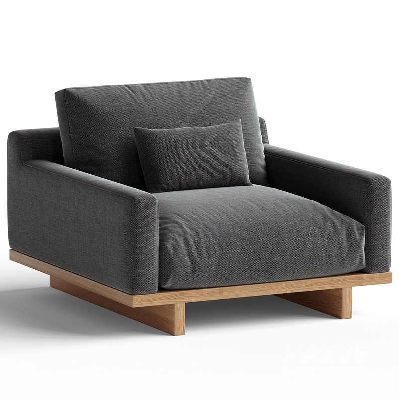 Mori Performance Fabric Armchair - Image 2