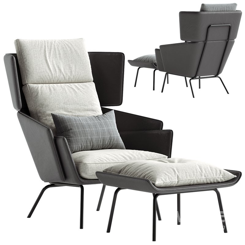 Blade High Armchair - Image 2