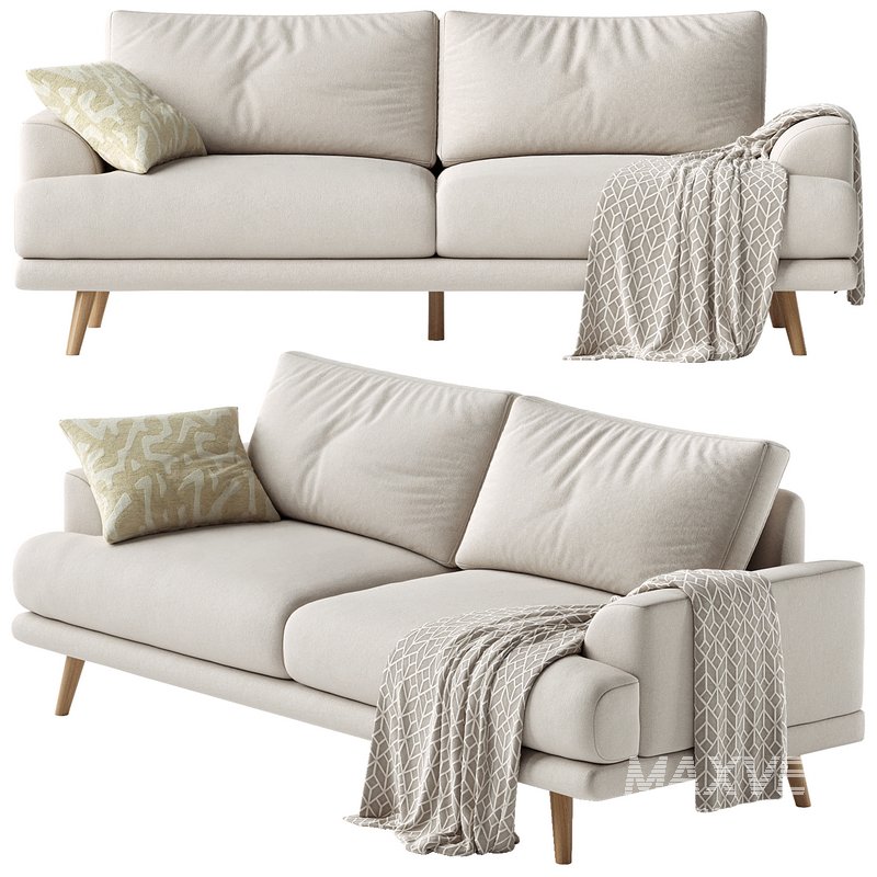 Karin 3 seater sofa - Image 2