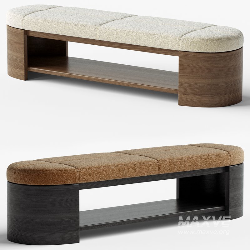 Abrigo Leather Bench - Image 2