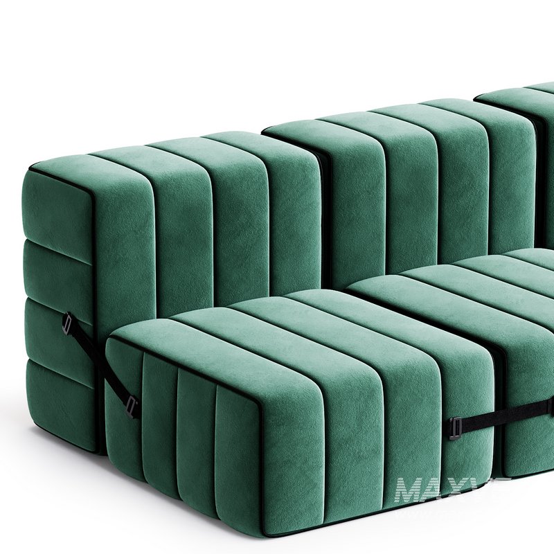 Curt Sofa System – Serpentine 3seat - Image 4
