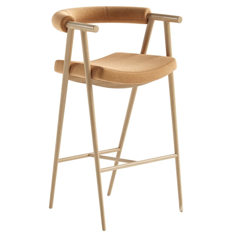 Bruso Barstool & Bruso Dining Chair - Image 3