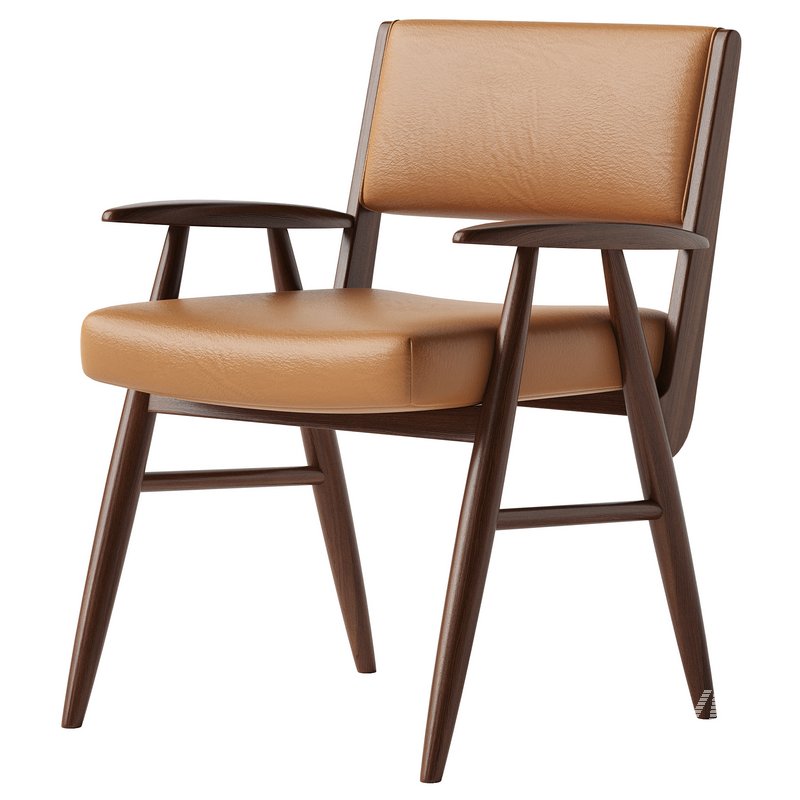 Papile Hasselt Ebony Dining Armchair - Image 2