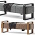 CASTANA UPHOLSTERED BENCH - Thumbnail 2