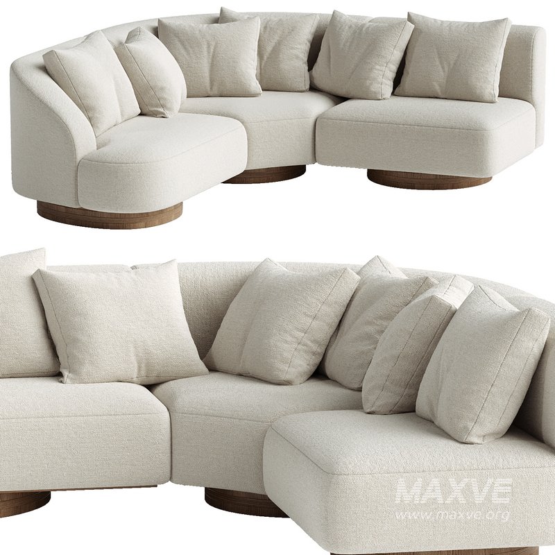 ATHENA 4-SEATER CORNER SOFA - Image 1