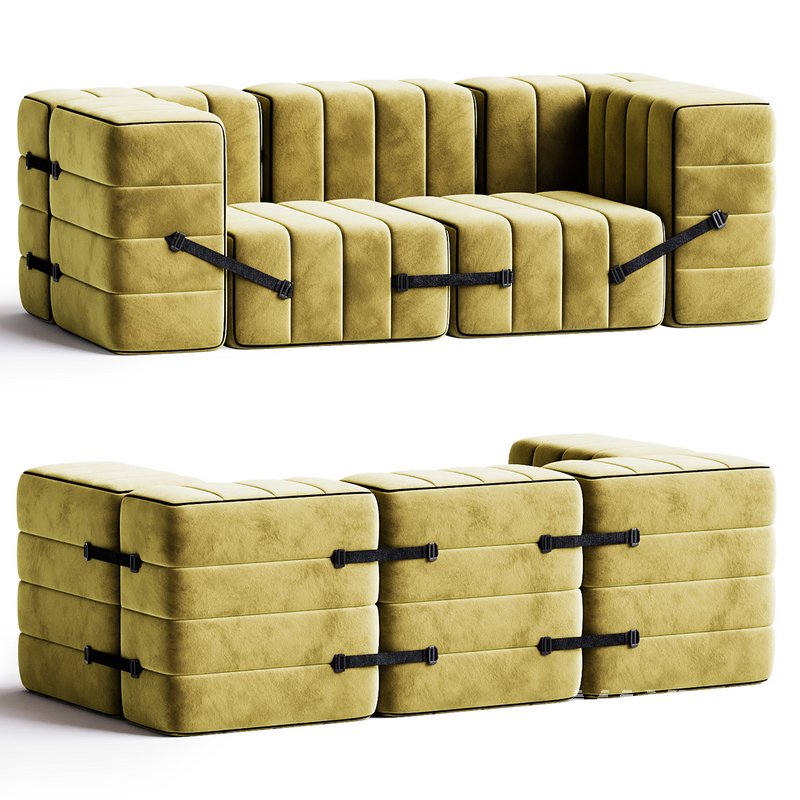 Curt Sofa System – Cornhusk - Image 2