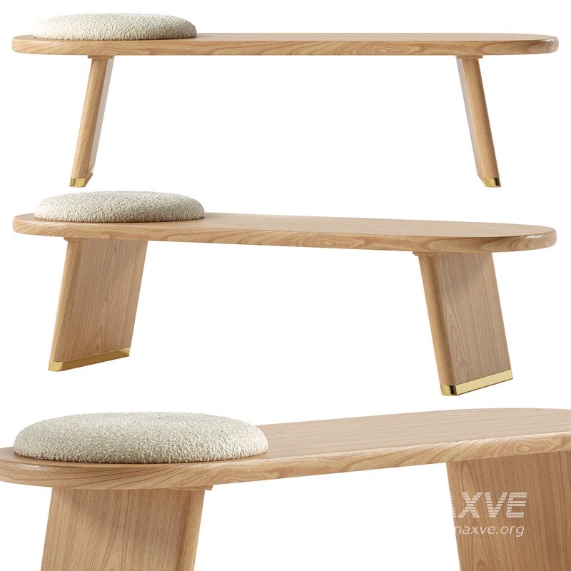 Wilder Wooden Accent Bench - Image 3