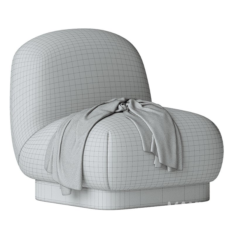 Boucle armchair Elsie - Image 2