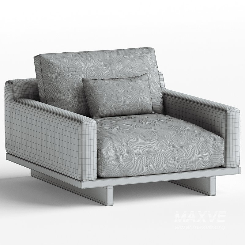 Mori Performance Fabric Armchair - Image 3