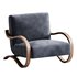 Herbin Leather Lounge Chair - Thumbnail 3