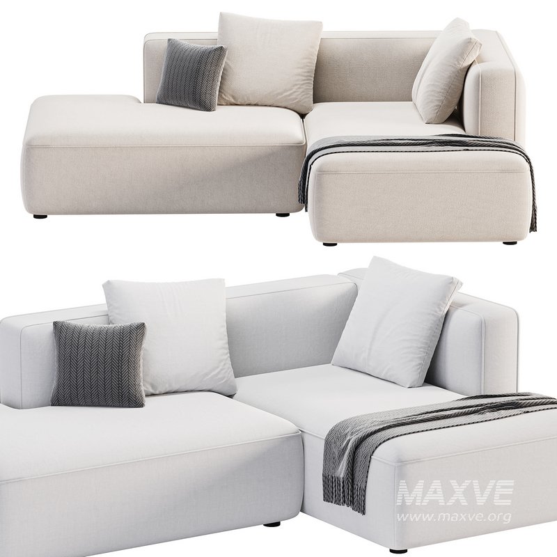 BASECAMP SMALL OPEN END right Modular Sofa by makenordic - Image 2