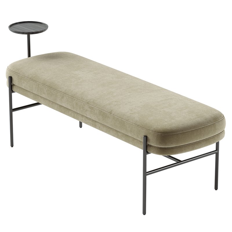 Novak Bench With Table - Image 4