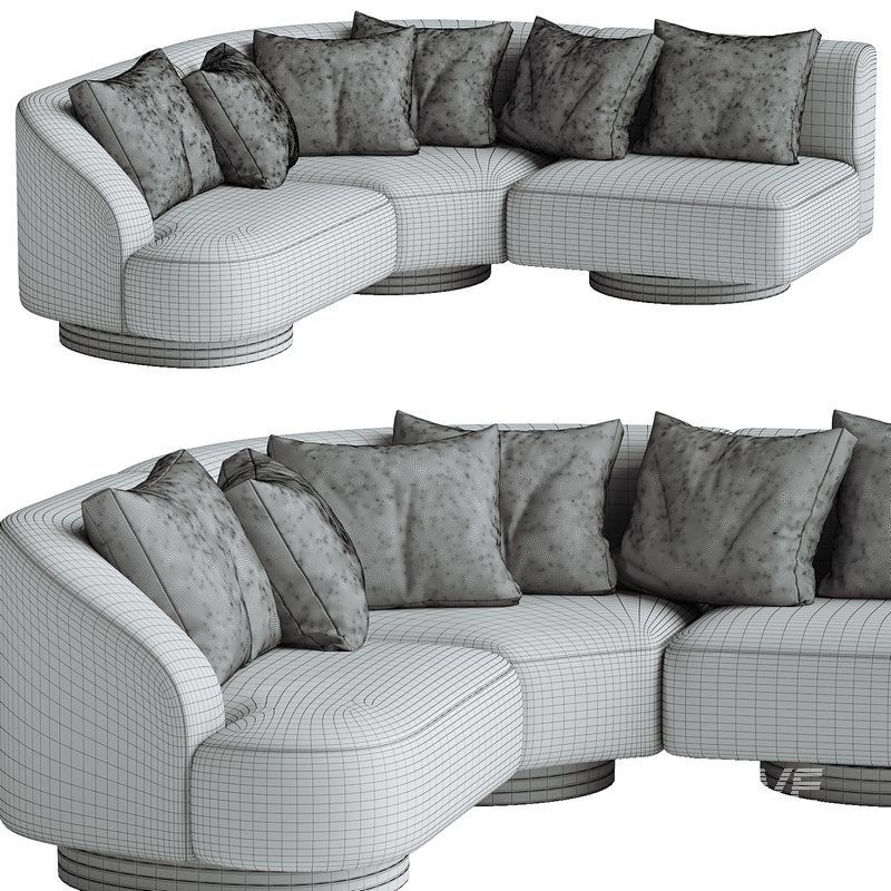 ATHENA 4-SEATER CORNER SOFA - Image 3