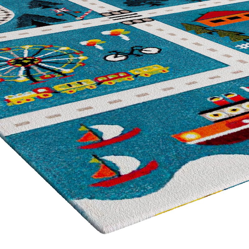 CRK197M Carousel Kids Area Rugs By SAFAVIEH - Image 5