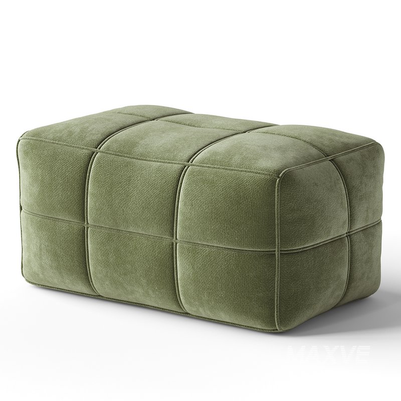 White Solid Color Bean Bag Chair - Image 4