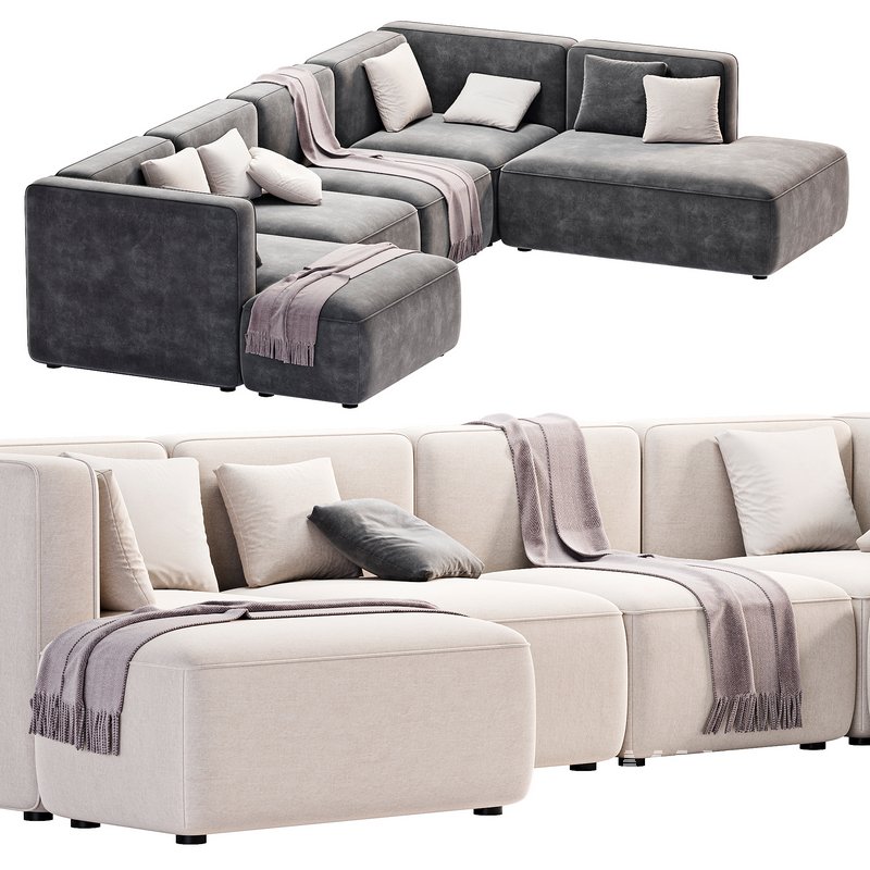 BASECAMP FAMILY left Modular Sofa by makenordic - Image 2