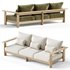 Samsa Three-seat Sofa - Thumbnail 1