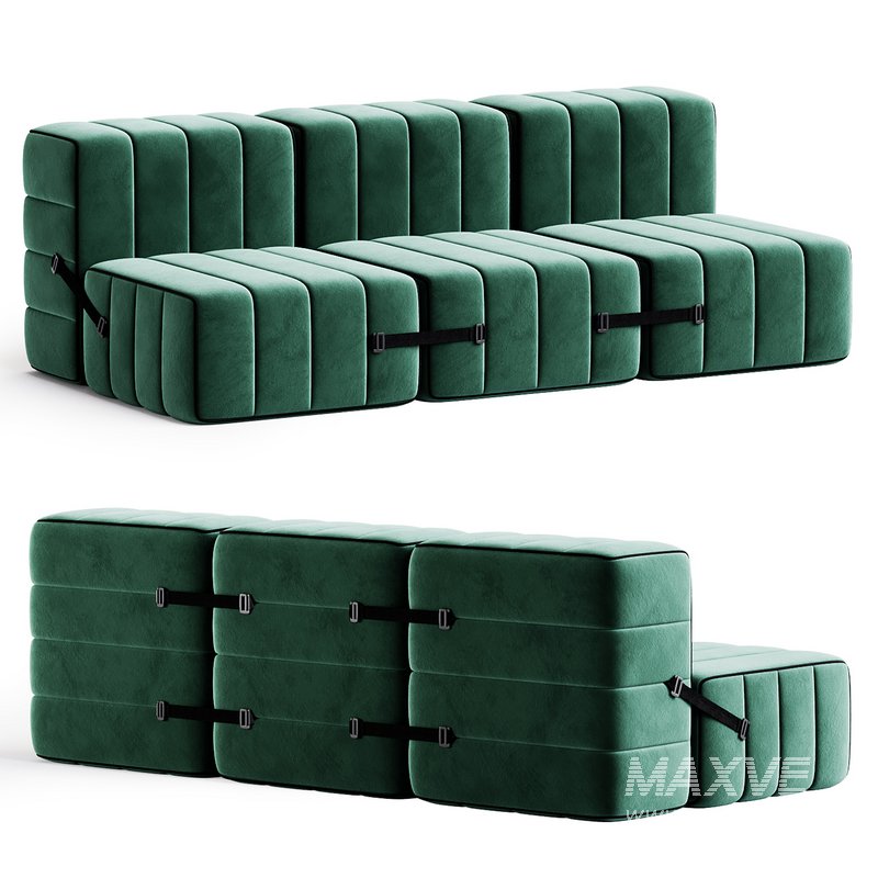 Curt Sofa System – Serpentine 3seat - Image 3