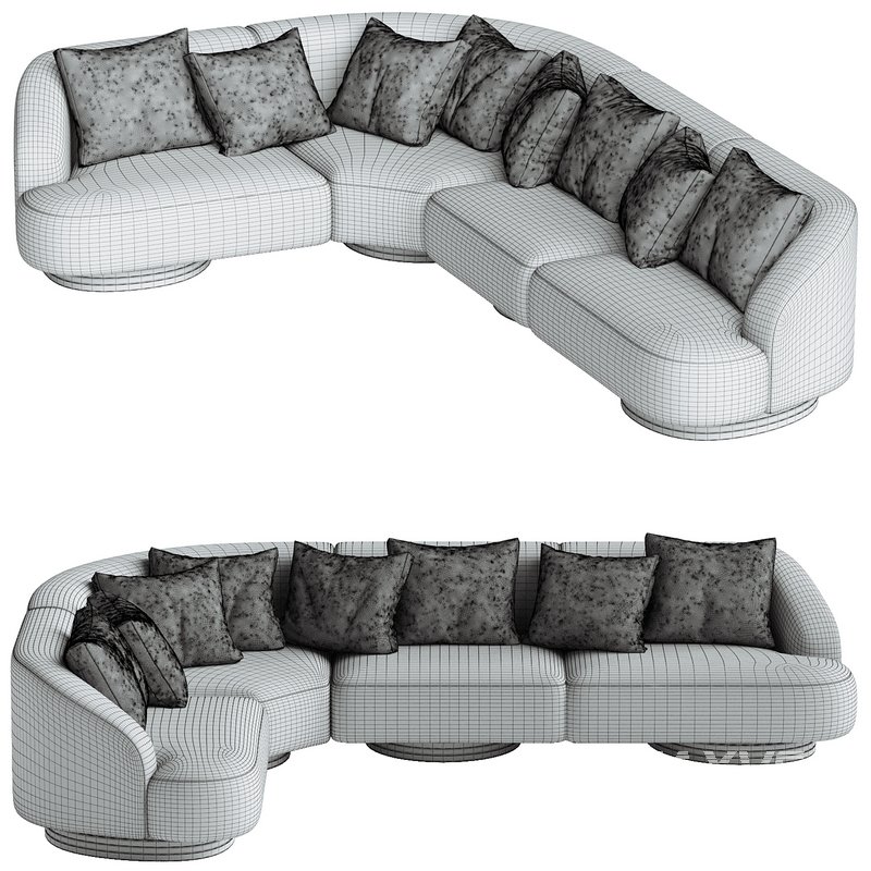 ATHENA 5-SEATER CORNER SOFA - Image 2