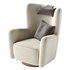 Colette Swivel Armchair - Thumbnail 3