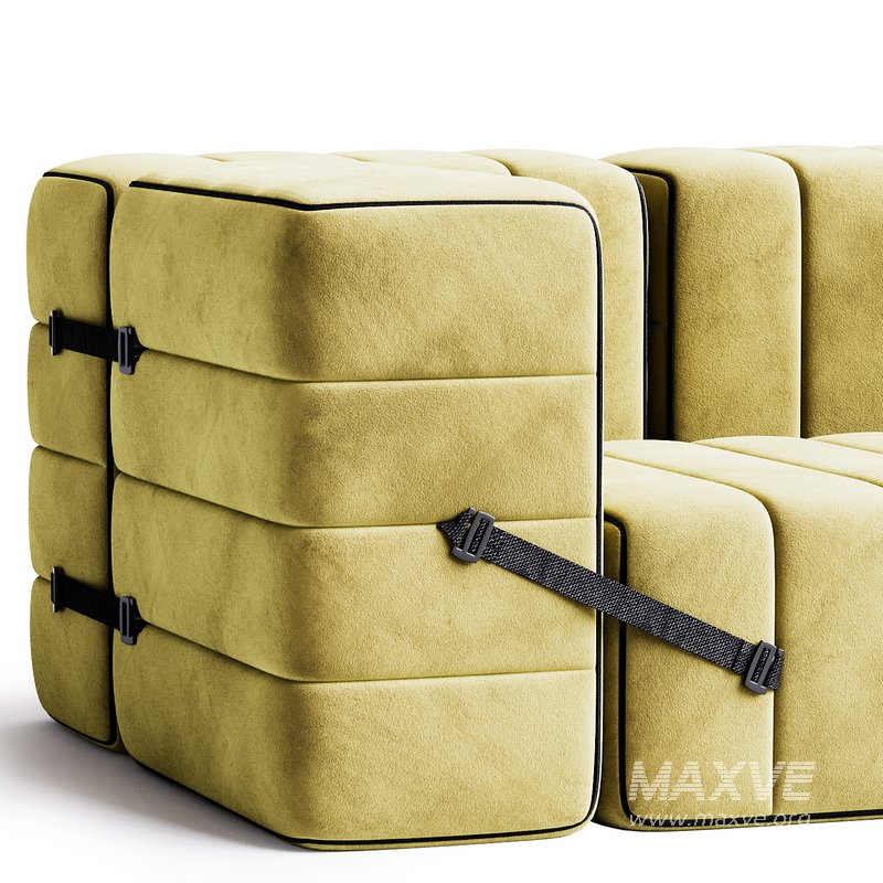 Curt Sofa System – Cornhusk - Image 3