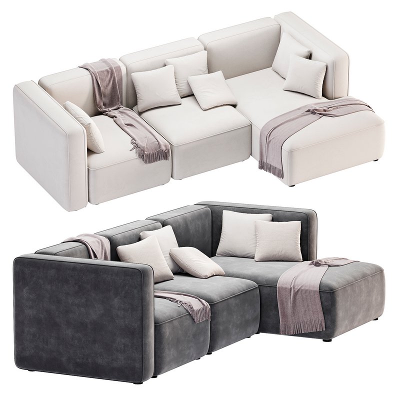 BASECAMP CHAISELOUNGE right Modular Sofa by makenordic - Image 1