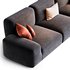 Grey modern sofa - Thumbnail 2
