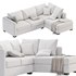 Blake Large Open End Corner Sofa by loomloft, sofas - Thumbnail 3