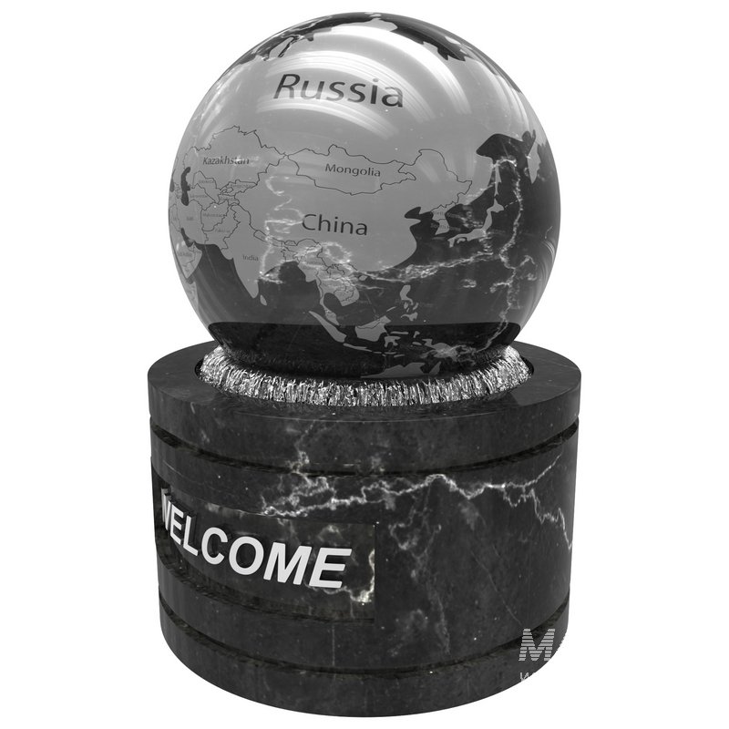 Floating Globe Fountain - Image 2