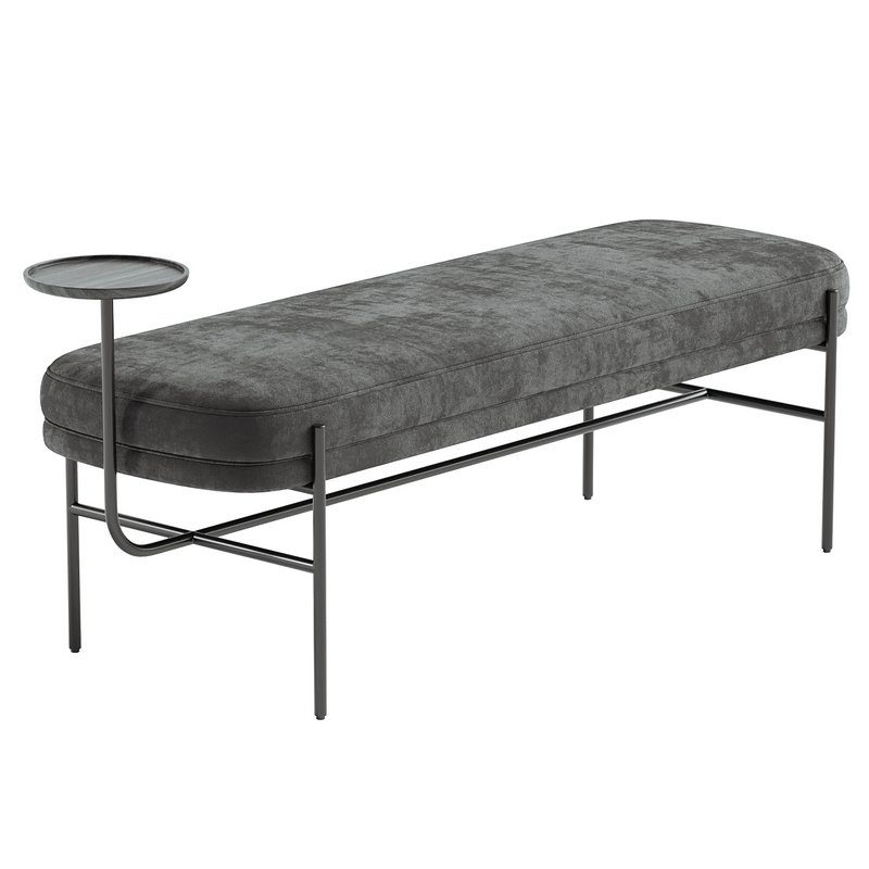 Novak Bench With Table - Image 3