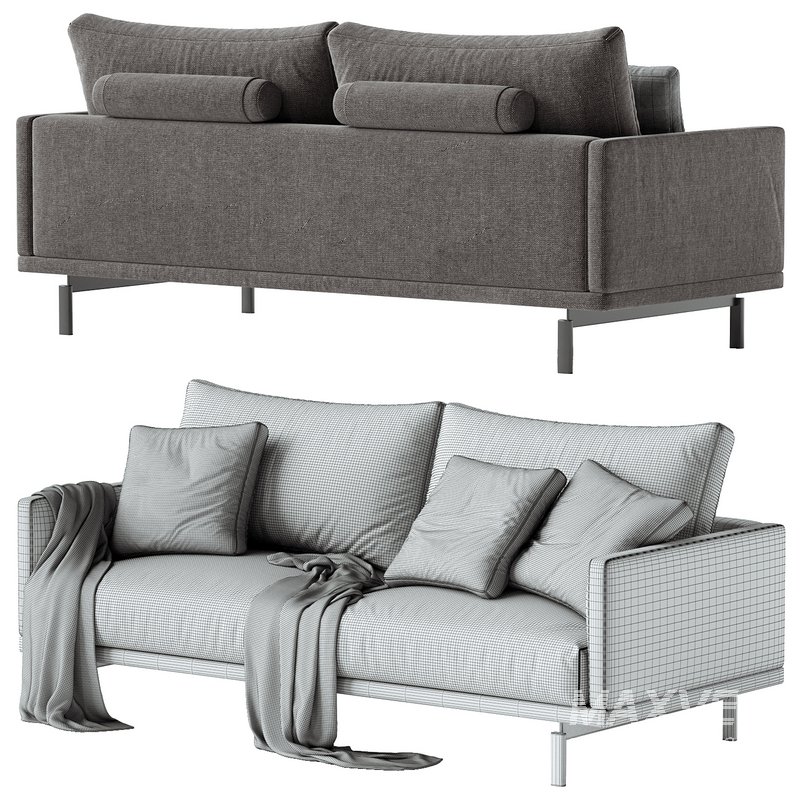 Galene 3 seater sofa - Image 4
