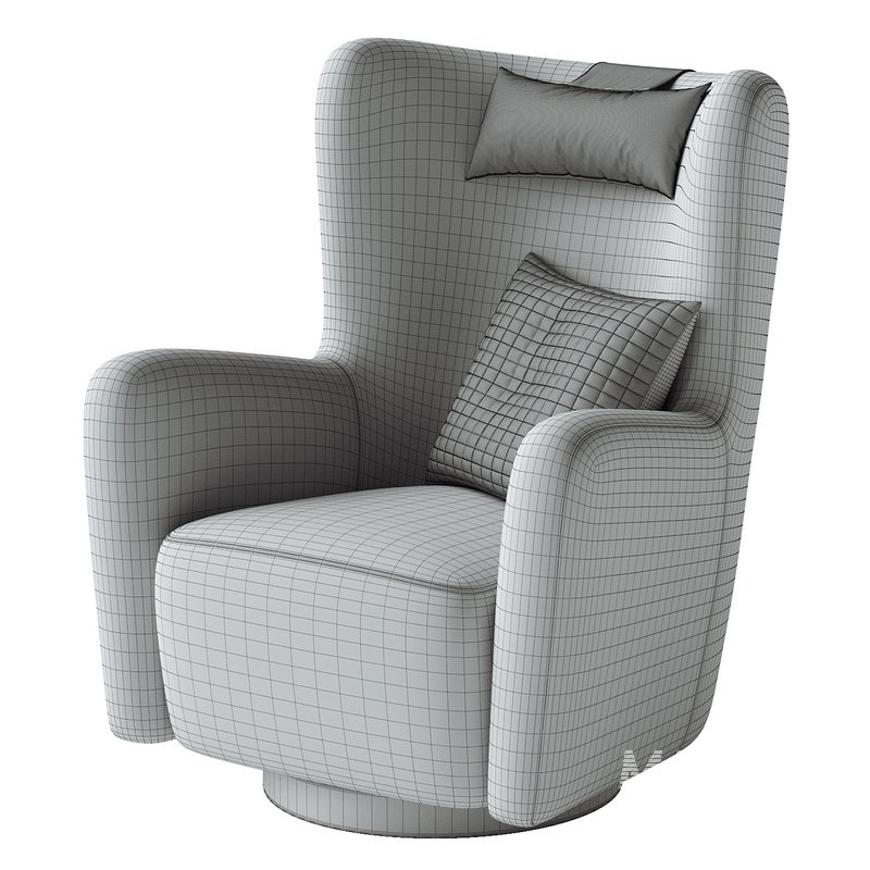 Colette Swivel Armchair - Image 4