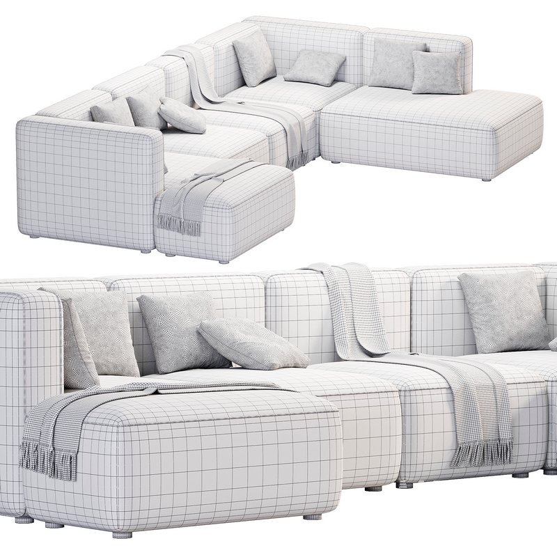 BASECAMP FAMILY left Modular Sofa by makenordic - Image 3