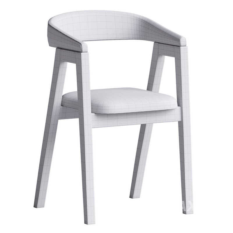 Chair Trevor Textile Gray - Image 4