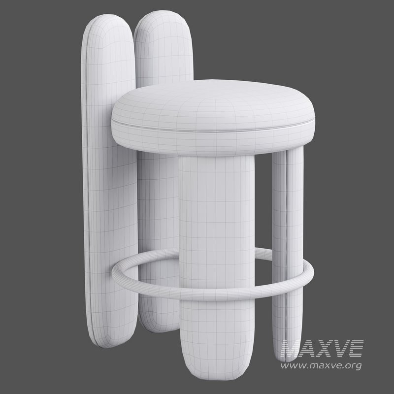 Glazy Counter Stool - Image 4