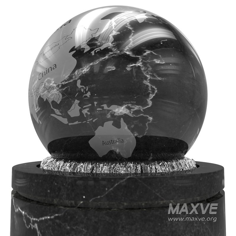 Floating Globe Fountain - Image 3