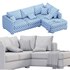 Blake Large Open End Corner Sofa by loomloft, sofas - Thumbnail 4